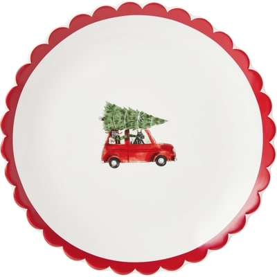 Life at Home Assiette à salade à motif de terrier écossais en auto 1 ea, 7,00 $/1ch