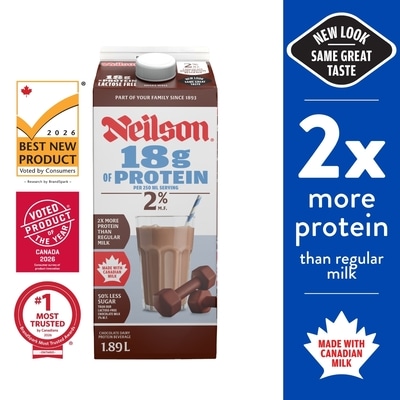 Neilson 2% Chocolate 18G Protein Beverage 1.89 l, $0.45/100ml
