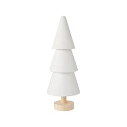 Life at Home Tiered Wooden Tree with Base - White Wash 1 ea, $10.00/1ea