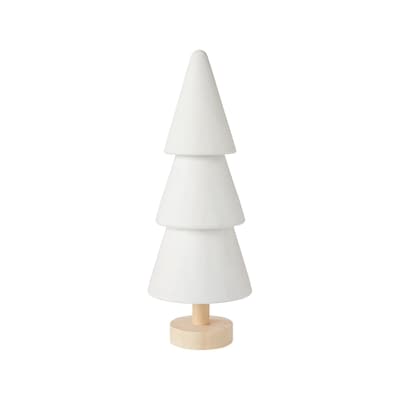 Life at Home Tiered Wooden Tree with Base - White Wash 1 ea, $10.00/1ea