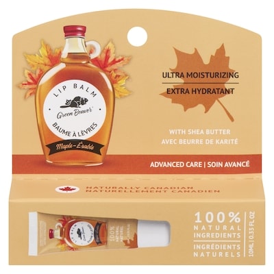 Green Beaver Ultra Moisturizing Lip Balm Maple 10 ml, $59.90/100ml