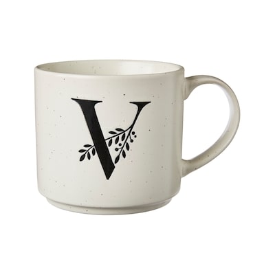 Life at Home Tasse avec monogramme – lettre V 1 ea, 8,00 $/1ch