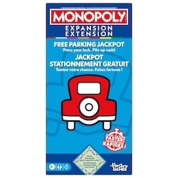 Hasbro Gaming Monopoly Free Parking Jackpot EXPANSION (Classic Monopoly Game Required to Play) 1 ea, $15.00/1ea