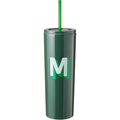 Life at Home Monogram To Go Tumbler - Letter M 1 ea, $8.00/1ea