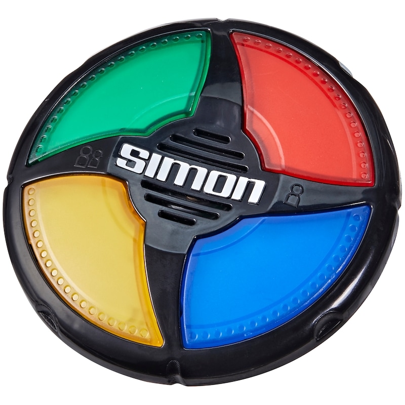 Simon Micro Series Electronic Game, Classic Simon Gameplay in a Compact Size, Fun Party Game for Kids Ages 8+