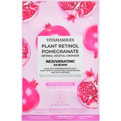 Face Sheet Mask, Plant Retinol Pomegranate