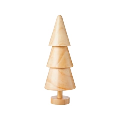 Life at Home Tiered Wooden Tree with Base - Natural 1 ea, $10.00/1ea