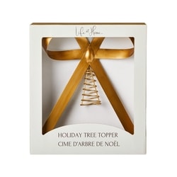 Life at Home Nœud antique pour cime de sapin de Noël 1 ea, 24,00 $/1ch