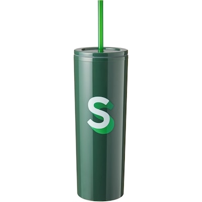 Life at Home Gobelet à emporter avec monogramme – lettre S 1 ea, 8,00 $/1ch