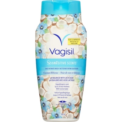 Vagisil Scentsitive Scents Daily Intimate Wash Coconut Hibiscus 360 ml, $3.05/100ml