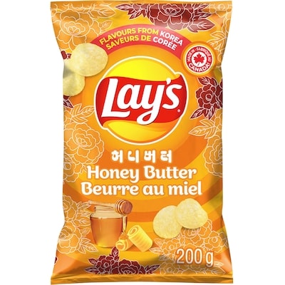 Lay's Honey Butter flavoured potato chips 200 g, $2.40/100g