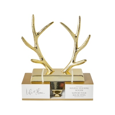 Life at Home Antlers Holiday Stocking Holder 1 ea, $19.00/1ea