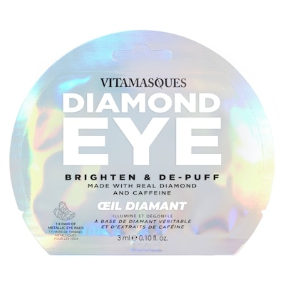Vitamasques Masque pour les yeux diamant 1 ea, 5,50 $/1ch