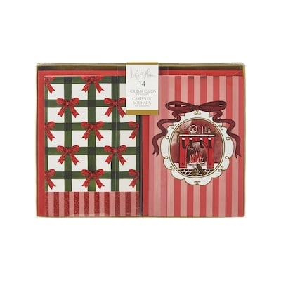 Life at Home Assorted Holiday Cards 14 Pack - Bows 14 ea, $0.64/1ea