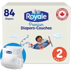 Premium Diapers, Super Pack, Size 2 - 84 Count, Disposable Baby Diapers