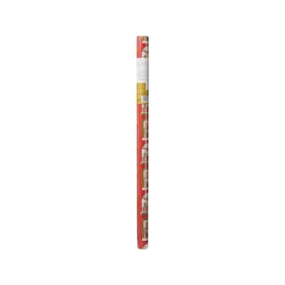 Life at Home Heavyweight Foil Gift Wrap - Holiday Windows 1 ea, $4.00/1ea
