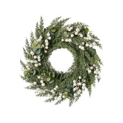 Life at Home Couronne lumineuse de baies blanches 1 ea, 34,00 $/1ch