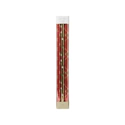 Life at Home Heavyweight Foil Gift Wrap 3 Pack - Red and Gold Mix 3 ea, $2.67/1ea
