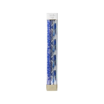 Life at Home Heavyweight Foil Gift Wrap 3 Pack - Icy Blue Mix 3 ea, $2.67/1ea