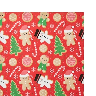 Jumbo Heavyweight Gift Wrap - Sugar Cookies