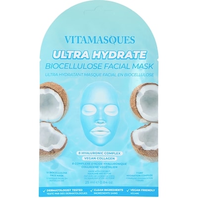 Vitamasques Ultra Hydrate Facial Mask 1 ea, $6.36/1ea