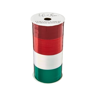 Life at Home Ensemble de 4 rubans bouclé – rouge 1 ea, 2,00 $/1ch