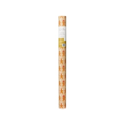 Life at Home Jumbo Heavyweight Kraft Gift Wrap - Gingerbread Men 1 ea, $12.00/1ea