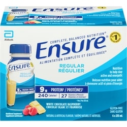 Ensure Nutritional Supplement White Chocolate Raspberry 6x235.0 ml, $0.78/100ml