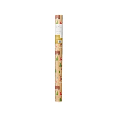 Life at Home Jumbo Heavyweight Kraft Gift Wrap - Forest  1 ea, $12.00/1ea