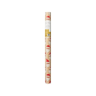 Life at Home Jumbo Heavyweight Kraft Gift Wrap - Santas 1 ea, $12.00/1ea