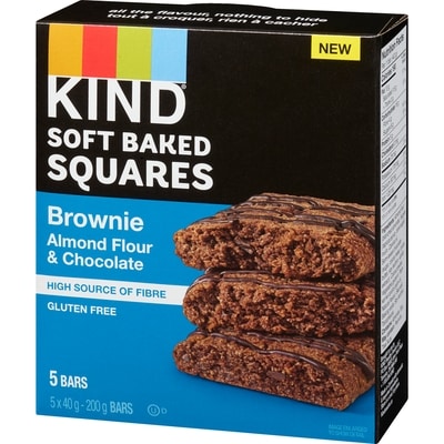 Soft Baked Squares Brownie Almond Flour & Chocolate