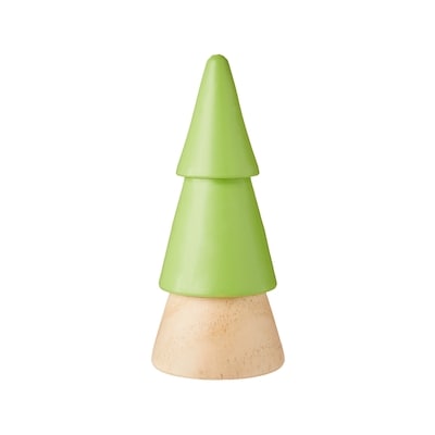 Life at Home Décoration en bois peint en forme d’arbre 8 po – vert 1 ea, 8,00 $/1ch