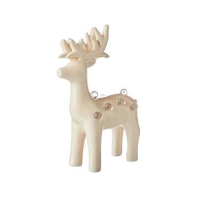 Life at Home Décoration lumineuse de renne en céramique 5 po – blanc 1 ea, 5,00 $/1ch