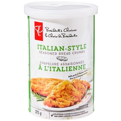le Choix du Président Chapelure assaisonnée à l’italienne 275 g, 0,87 $/100g