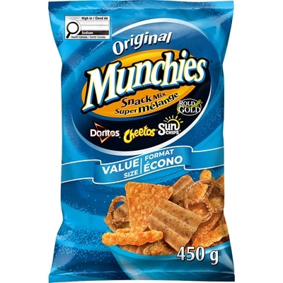 Munchies Super mélange Original, format écono 450 g, 1,55 $/100g