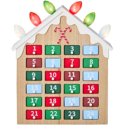 Light Up Gingerbread House Advent Calendar