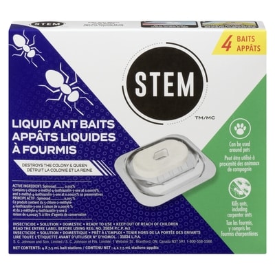 STEM Liquid Ant Baits, 4 Bait Stations 4 ea, $3.25/1ea