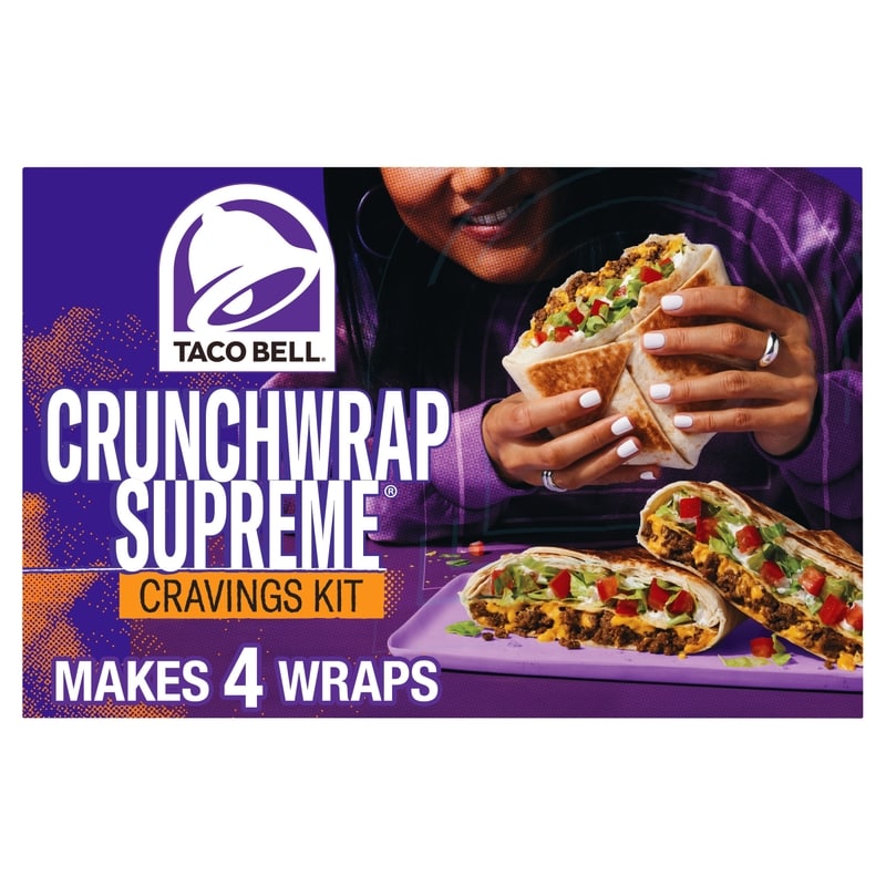 Taco Bell Crunchwrap Supreme Cravings Kit - 642 g | Atlantic