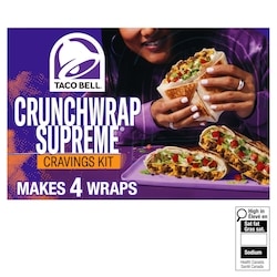 Taco Bell Crunchwrap Supreme Cravings Kit 642 g, $1.17/100g