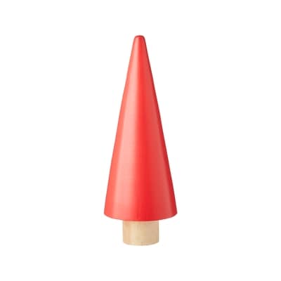 Life at Home Décoration en bois peint en forme d’arbre 10 po – rouge 1 ea, 10,00 $/1ch