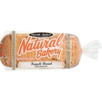 Natural Bakery Pain français 700 g, 0,78 $/100g