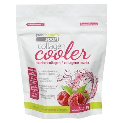 Prairienaturals Marine Collagen Collagen Cooler Raspberry Rain 96 g, $35.41/100g