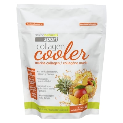 Prairienaturals Marine Collagen Collagen Cooler Tropical Storm 92 g, $41.29/100g