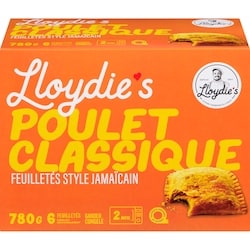 Lloydie's Feuilletés style jamaïcain poulet classique 6 ea, 1,42 $/1ch