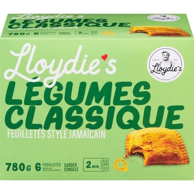Lloydie's Feuilletés style jamaïcain légumes classique 6 ea, 1,33 $/1ch