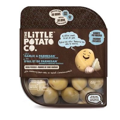 The Little Potato Company The Little Potato Company Oven Ready Garlic & Parmesan, Plant-Based 454 g, $1.10/100g