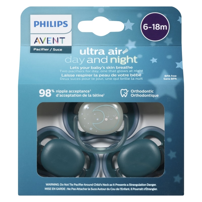Pacifier Ultra Air Day And Night 6-18m