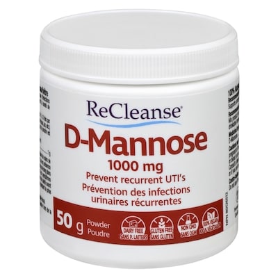 Prairienaturals D-Mannose Powder 1000 Mg 50 g, $79.98/100g