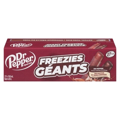 Dr Pepper Freezies géants 27x150.0 ml, 0,32 $/100ml