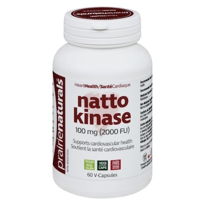 Prairienaturals Nattokinase 100 Mg (2000 Fu) 60 ea, $0.42/1ea
